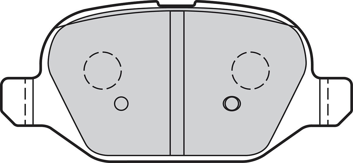 Jeu de 4 plaquettes de frein VALEO ref. 302338